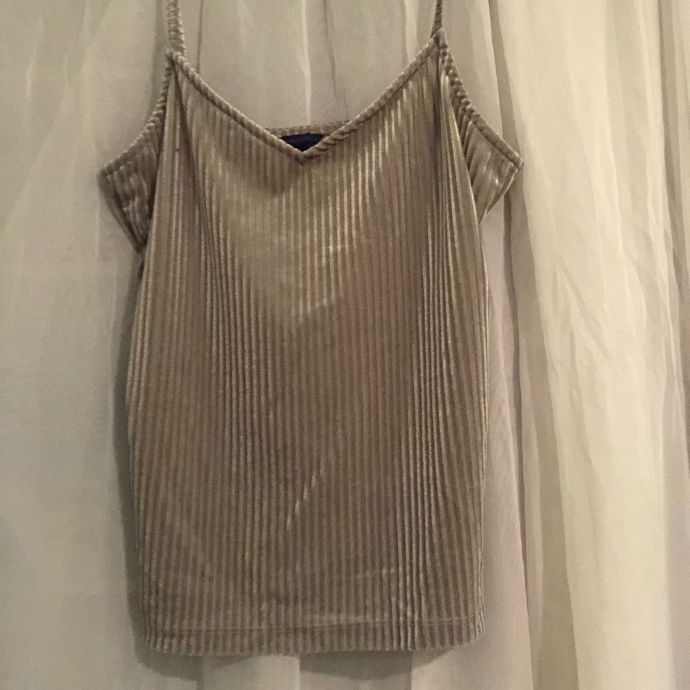 velvet tank top
